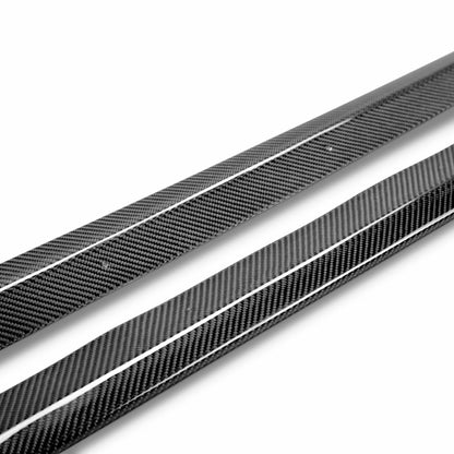 CS-Style Carbon Fiber Side Skirts For 2008-2014 Subaru STi / 2011-2014 WRX