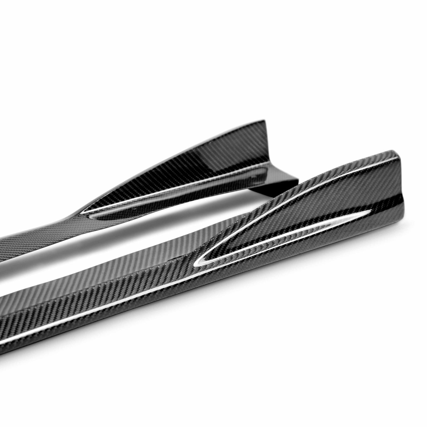 CS-Style Carbon Fiber Side Skirts For 2008-2014 Subaru STi / 2011-2014 WRX