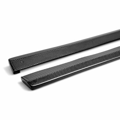 CS-Style Carbon Fiber Side Skirts For 2008-2014 Subaru STi / 2011-2014 WRX