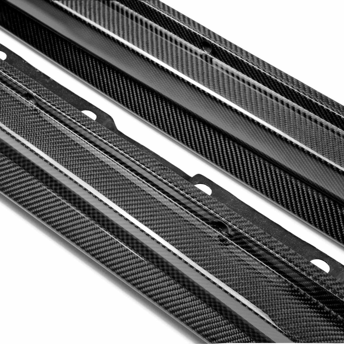 TR-Style Carbon Fiber Side Skirts For 2011-2016 Scion TC