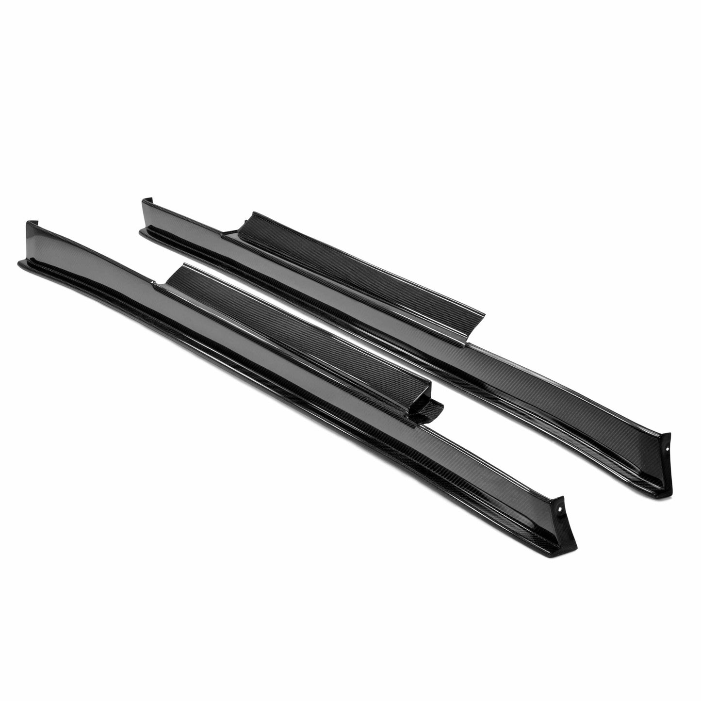 SS-Style Carbon Fiber Side Skirts For 2009-2016 Nissan GT-R