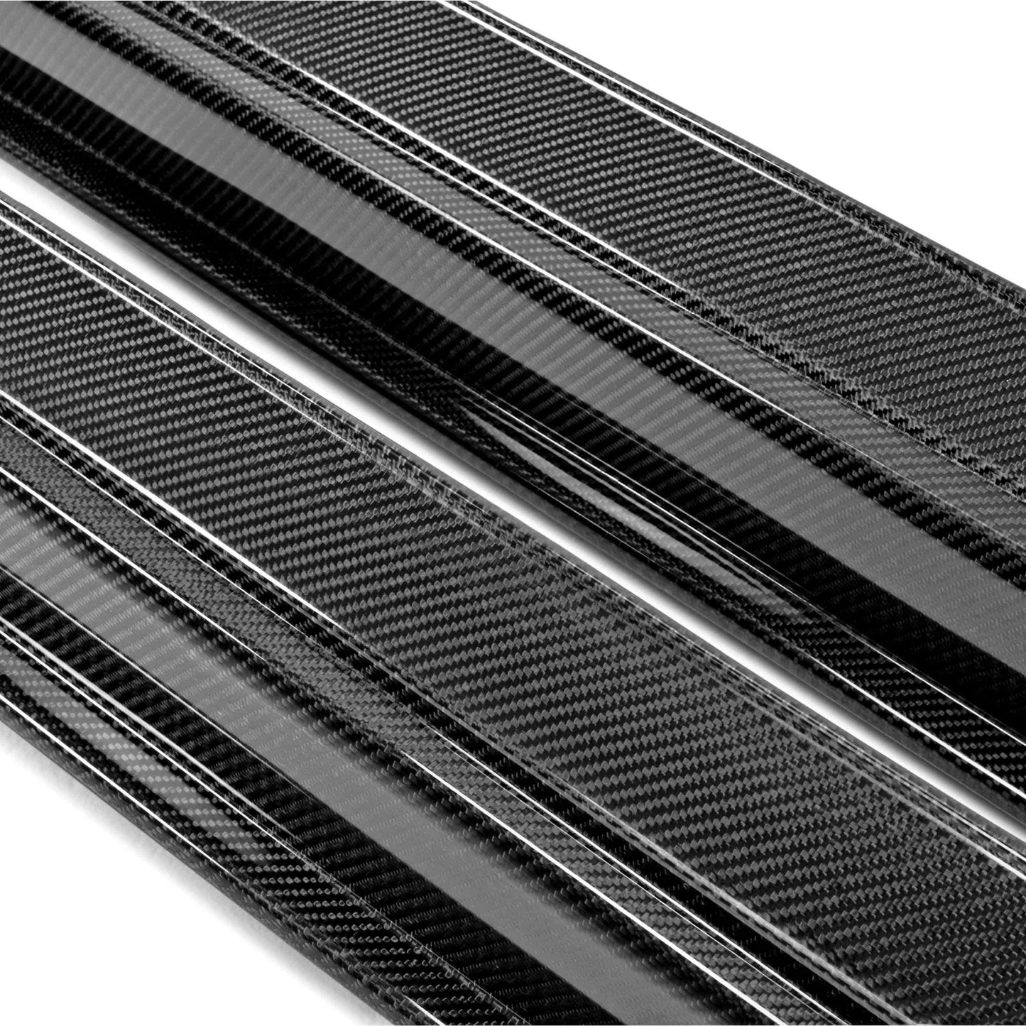 SS-Style Carbon Fiber Side Skirts For 2009-2016 Nissan GT-R