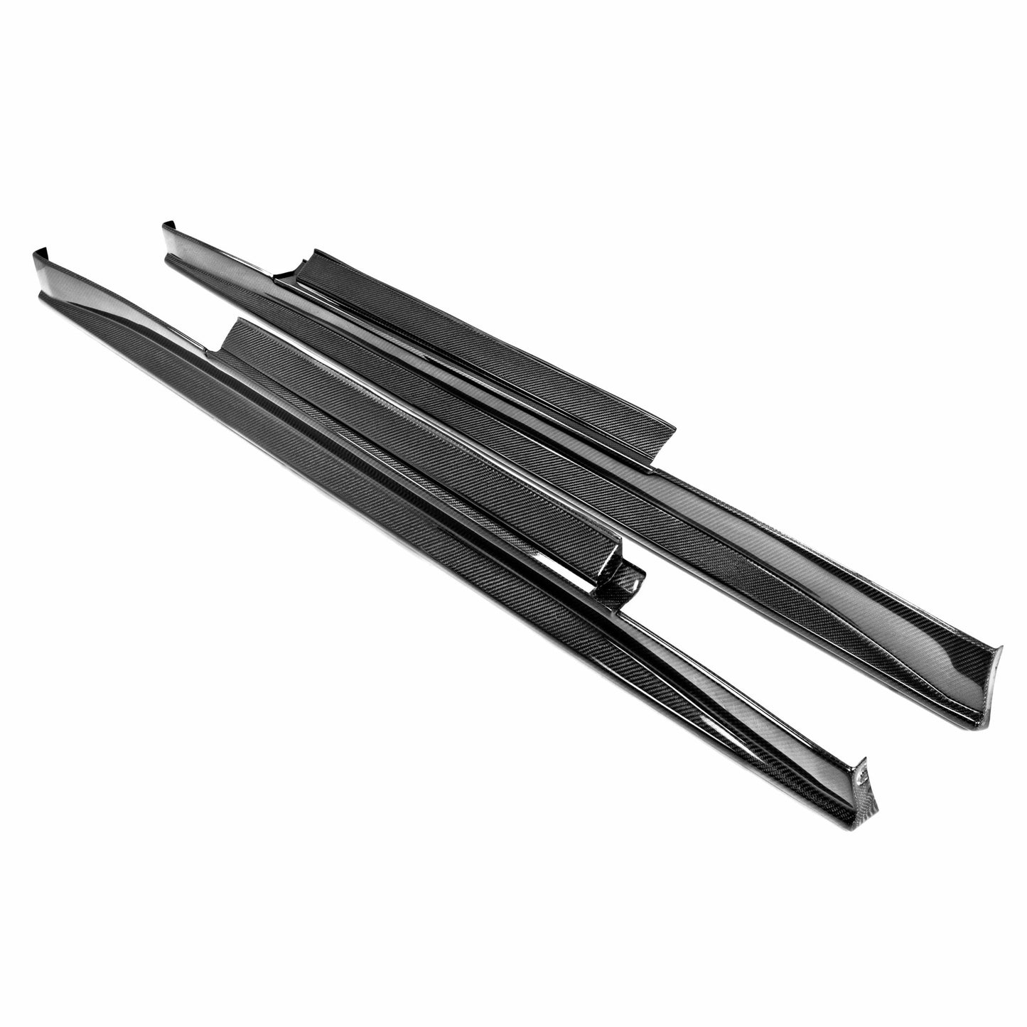 VS-Style Carbon Fiber Side Skirts For 2009-2016 Nissan GT-R