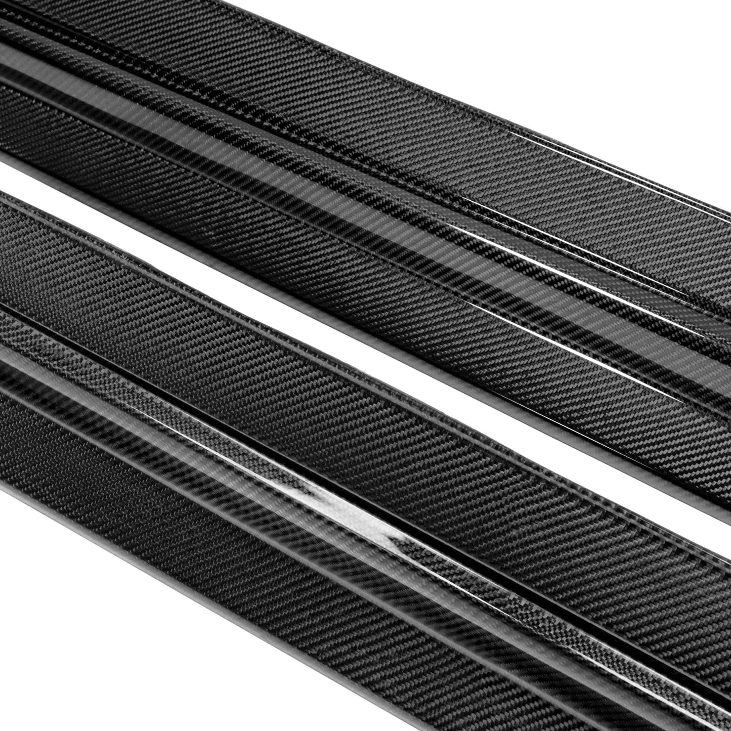 VS-Style Carbon Fiber Side Skirts For 2009-2016 Nissan GT-R