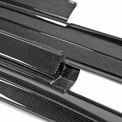 VS-Style Carbon Fiber Side Skirts For 2009-2016 Nissan GT-R