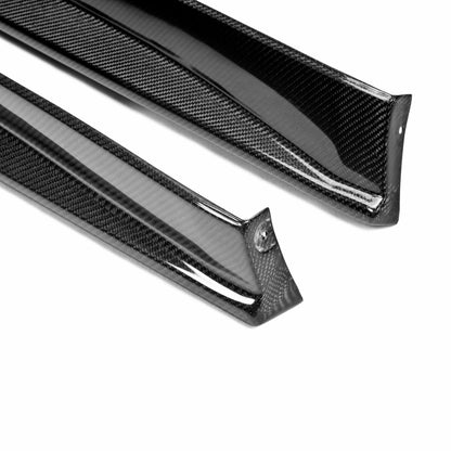 VS-Style Carbon Fiber Side Skirts For 2009-2016 Nissan GT-R