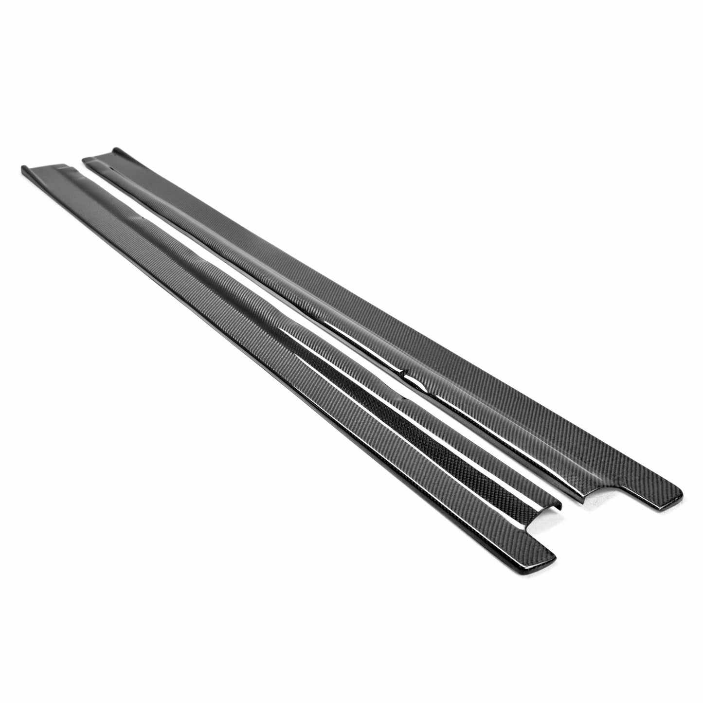 MP-Style Carbon Fiber Side Skirts For 2015-2021 VW Golf MK7