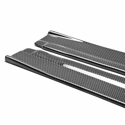 MP-Style Carbon Fiber Side Skirts For 2015-2021 VW Golf MK7