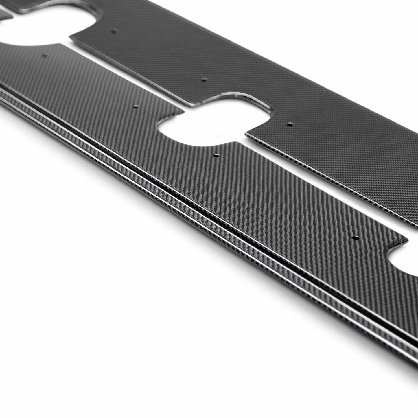 SA-Style Carbon Fiber Side Skirts For 2016-2018 Ford Focus RS