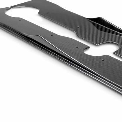 SA-Style Carbon Fiber Side Skirts For 2016-2018 Ford Focus RS