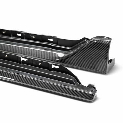 OE-Style Carbon Fiber Side Skirts For 2017-2020 Honda Civic Type R