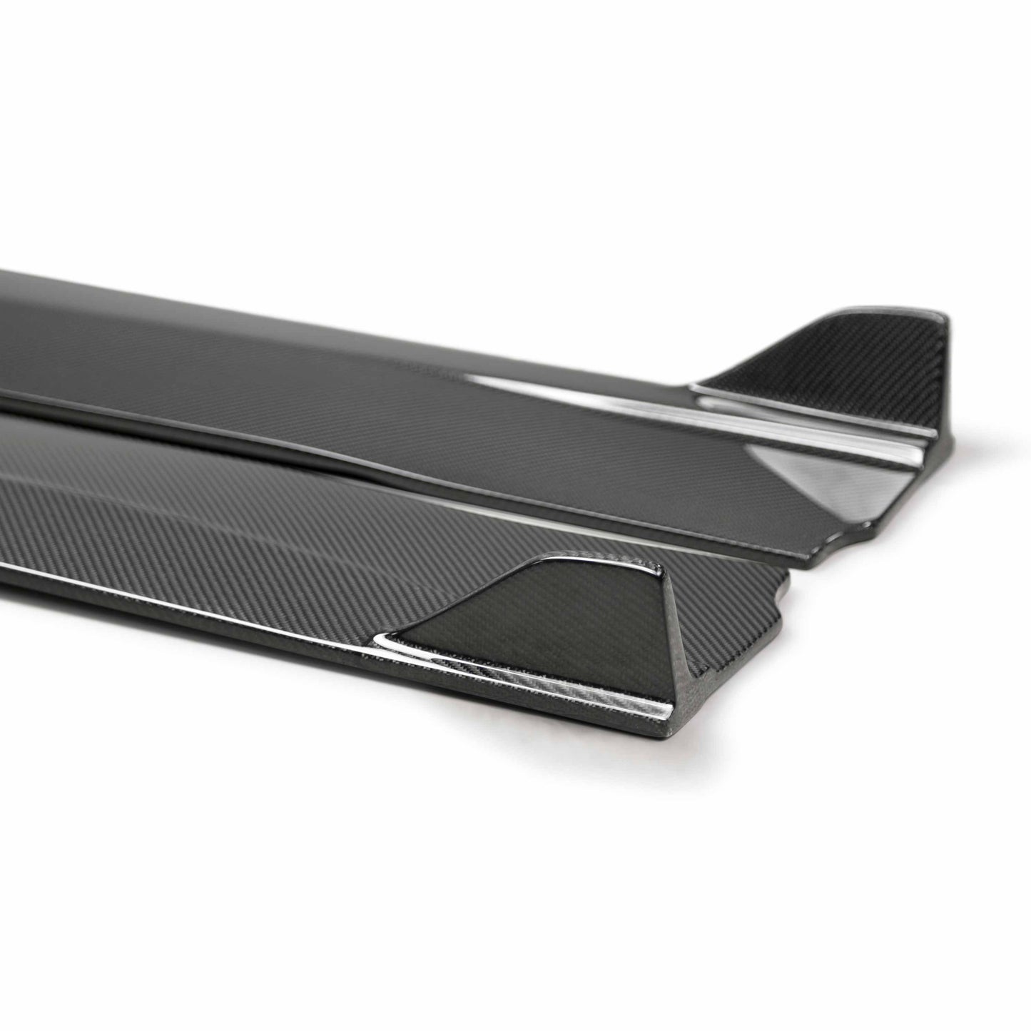 TB-Style Carbon Fiber Side Skirts For 2017-2022 Infiniti Q60