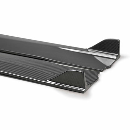 TB-Style Carbon Fiber Side Skirts For 2017-2022 Infiniti Q60