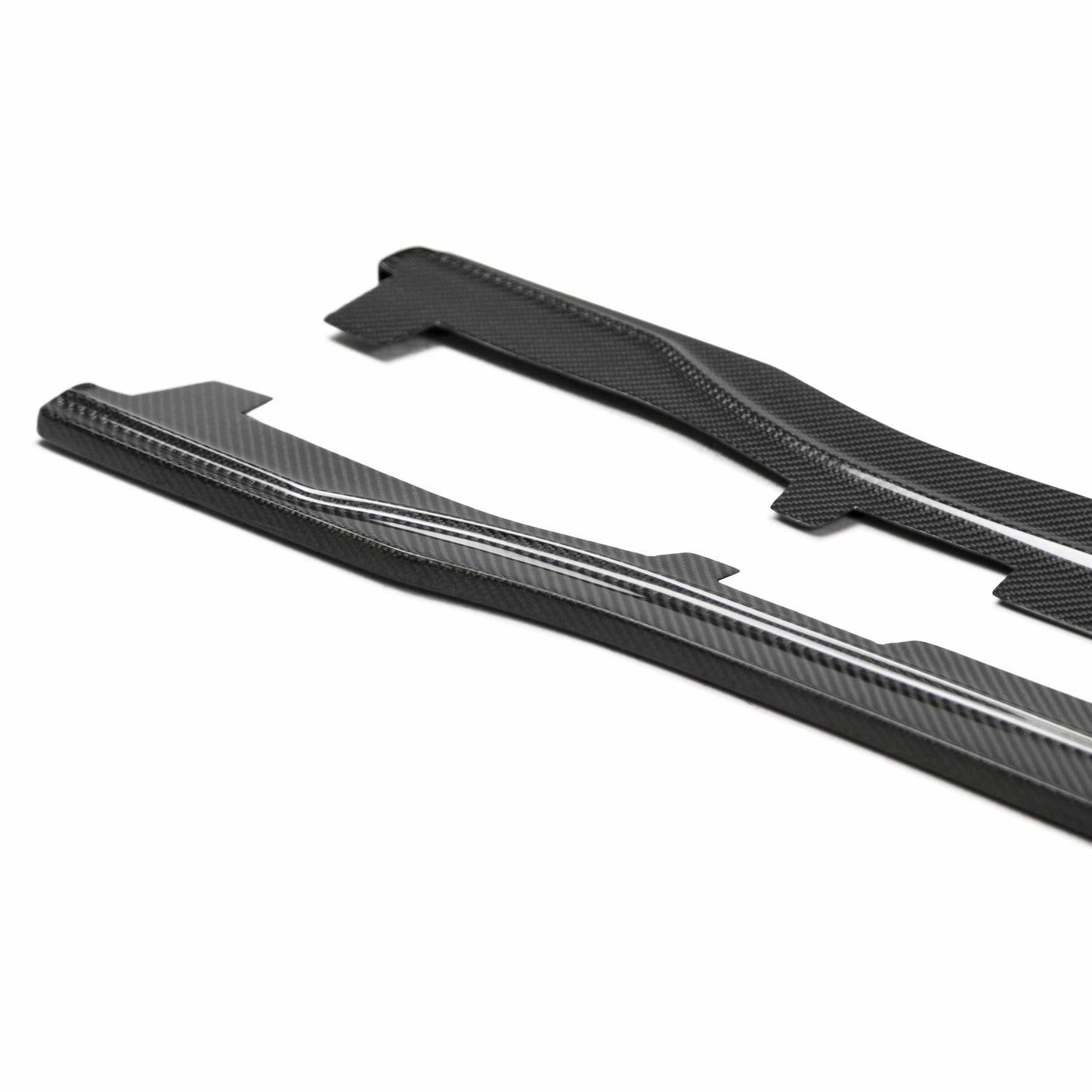 GC-Style Carbon Fiber Side Skirts For 2018-2022 Honda Accord