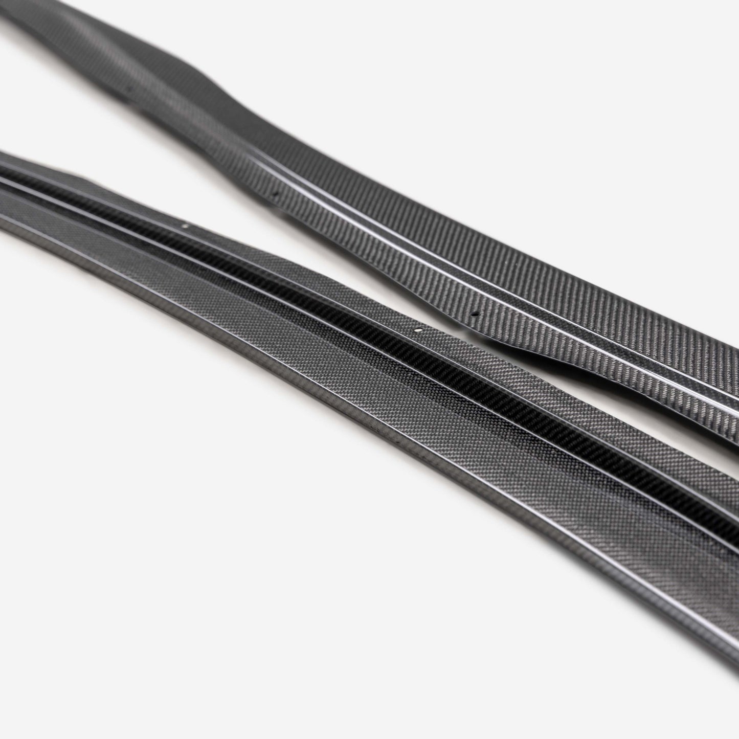 MB-Style Carbon Fiber Side Skirts For 2023-2025 Toyota Prius / Prius Prime