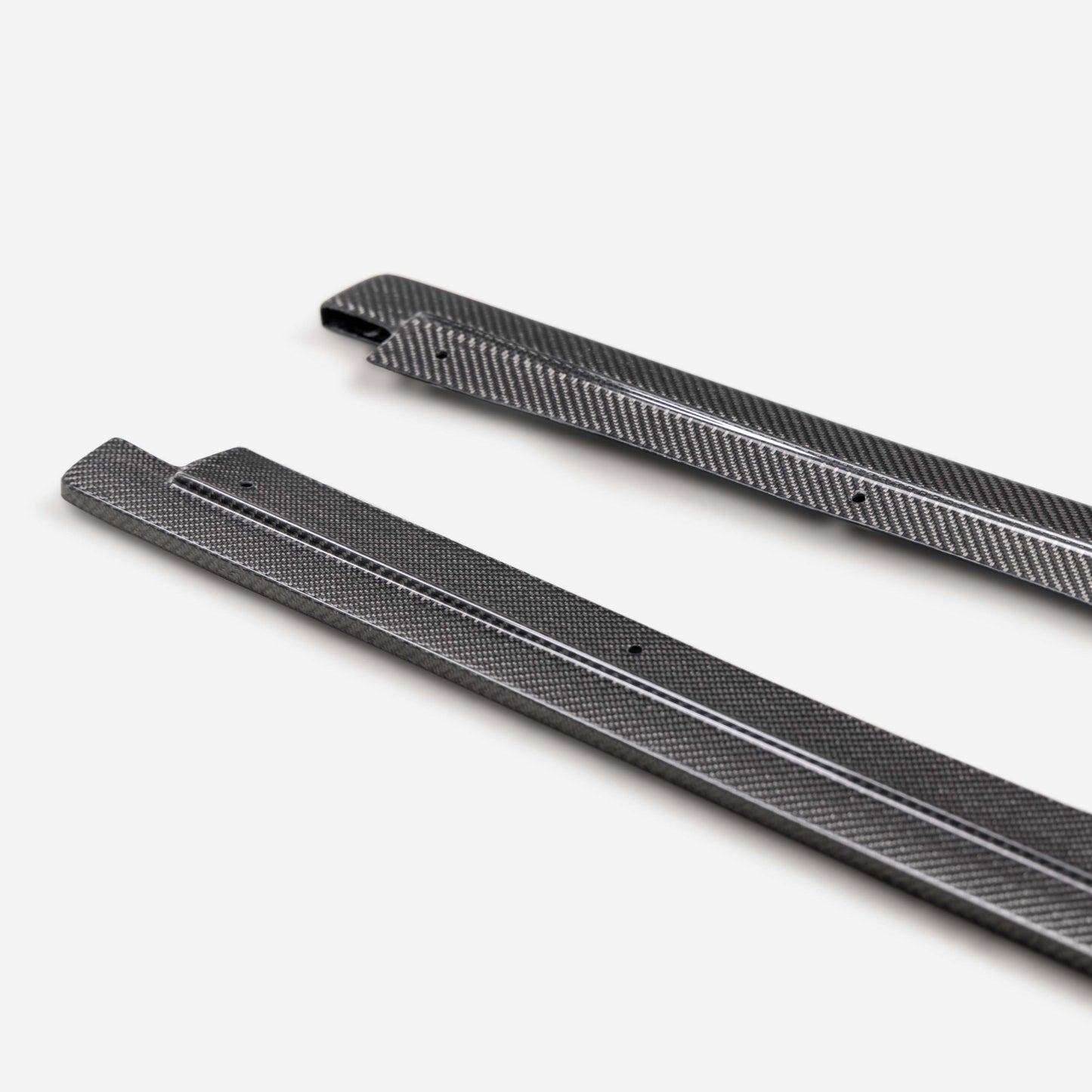 MB-Style Carbon Fiber Side Skirts For 2023-2025 Toyota Prius / Prius Prime