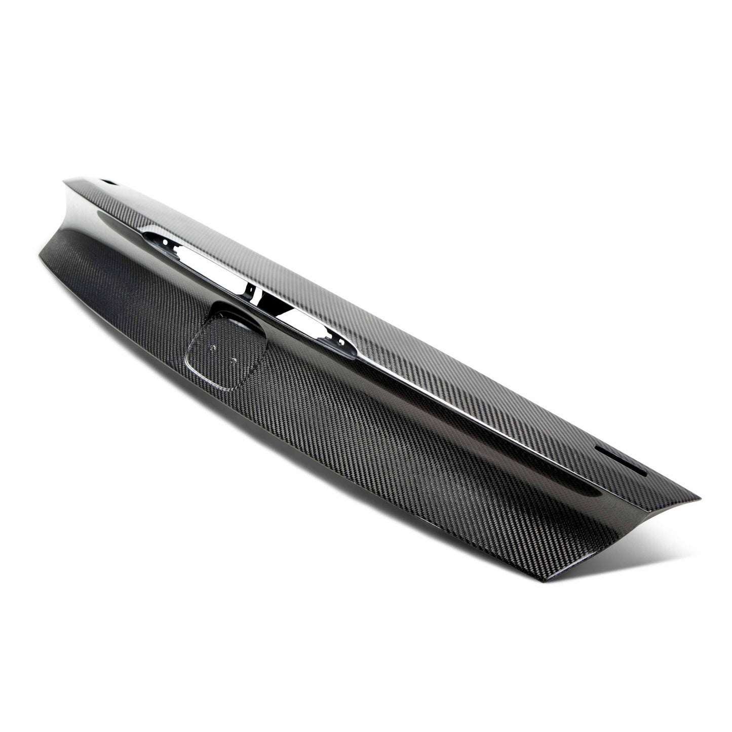 OE-Style Carbon Fiber Trunk Garnish For 2014-2015 Honda Civic 2DR Si