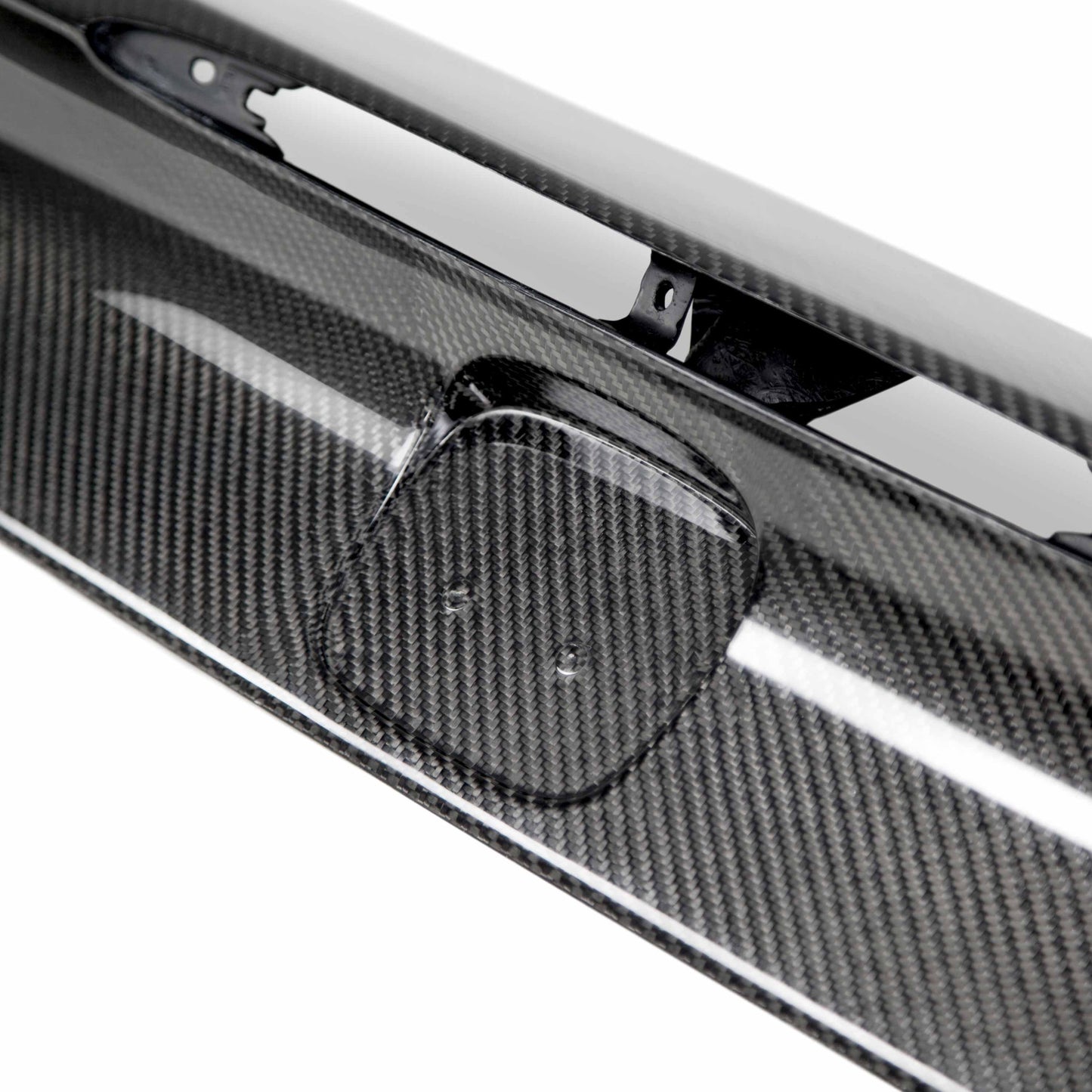 OE-Style Carbon Fiber Trunk Garnish For 2014-2015 Honda Civic 2DR Si