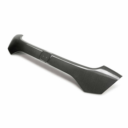 Carbon Fiber Rear License Trim For 2017-2021 Honda Civic Type R