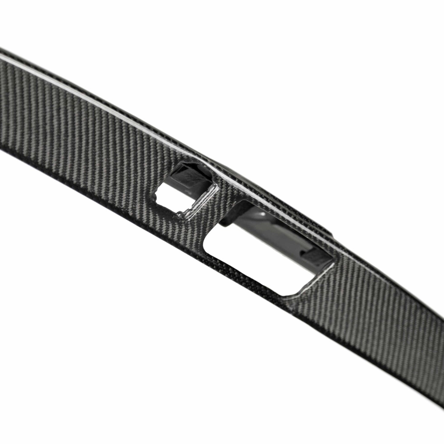 Carbon Fiber Rear License Trim For 2017-2021 Honda Civic Type R