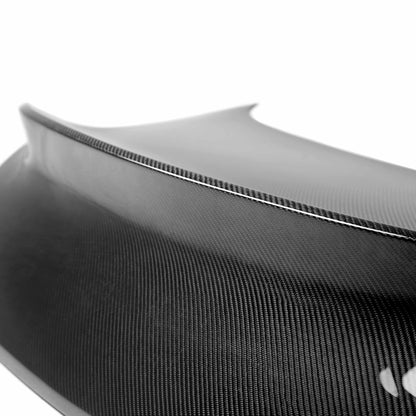 C-Style Carbon Fiber Trunk Lid For 2008-2013 Infiniti G37 2dr And 2014-2015 Q60 2dr