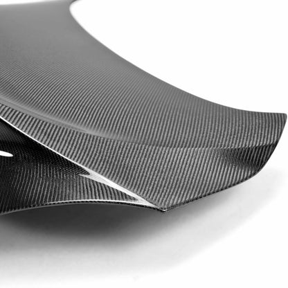 C-Style Carbon Fiber Trunk Lid For 2008-2013 Infiniti G37 2dr And 2014-2015 Q60 2dr