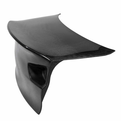 CSL-Style Carbon Fiber Trunk Lid For 2008-2015 Mitsubishi Lancer EVO