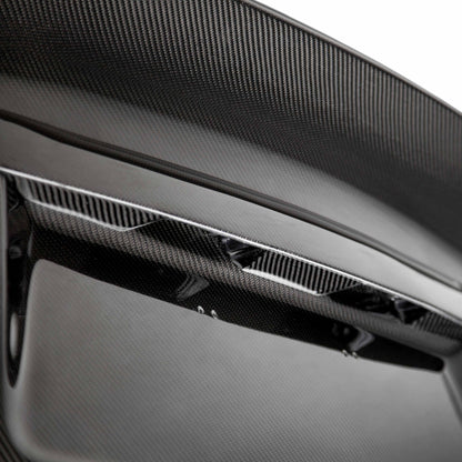 C-Style Carbon Fiber Trunk Lid For 2008-2014 Subaru WRX/STi 4DR