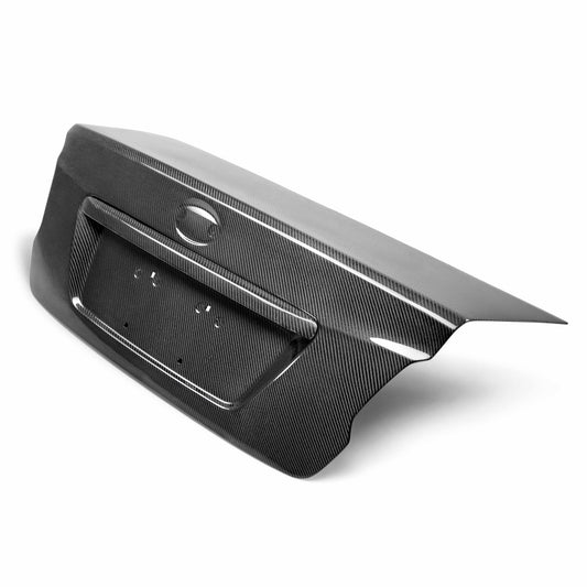 Seibon OEM-style carbon fiber trunk lid for Subaru WRX STI