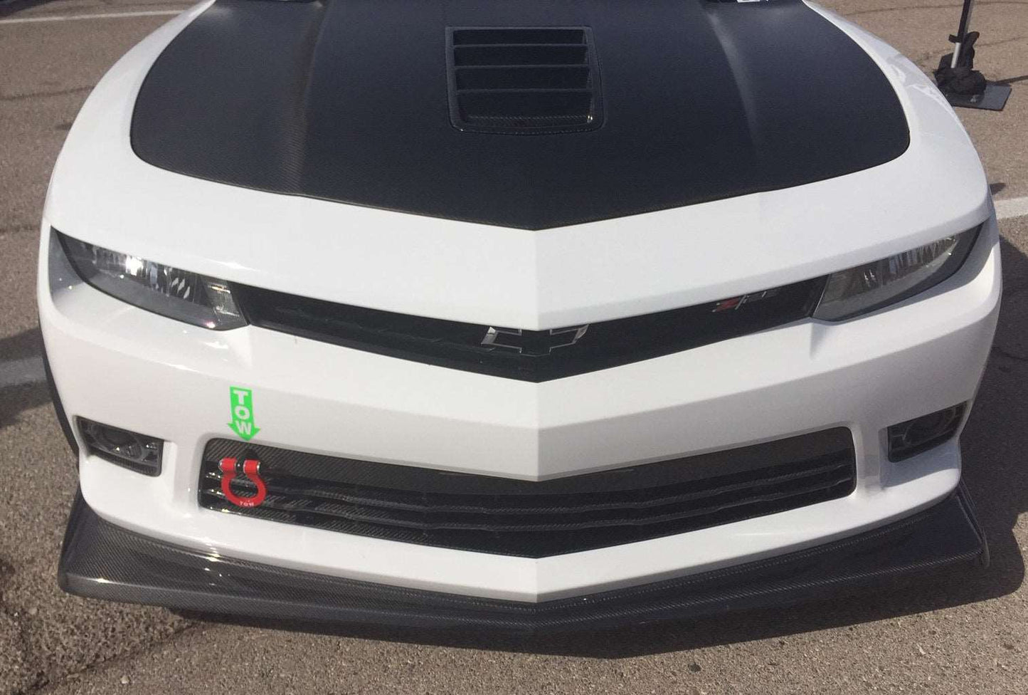 2014 - 2015 Camaro Type-Z28 Carbon Fiber Front Splitter