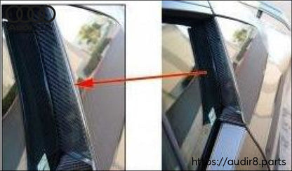 Audi R8 2007-2015 Carbon Fiber Door Trim for Blades (2PC)