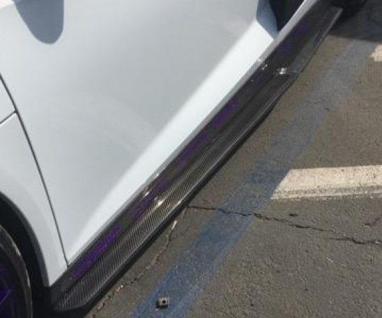 2-Piece Side Skirt Splitter / Fits R8 Coupe & Spyder 2017-2018 Skirts