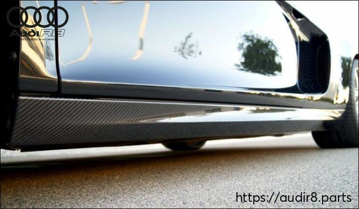 Audi R8 2007-2015 V10 Style Side Skirts (2PC)