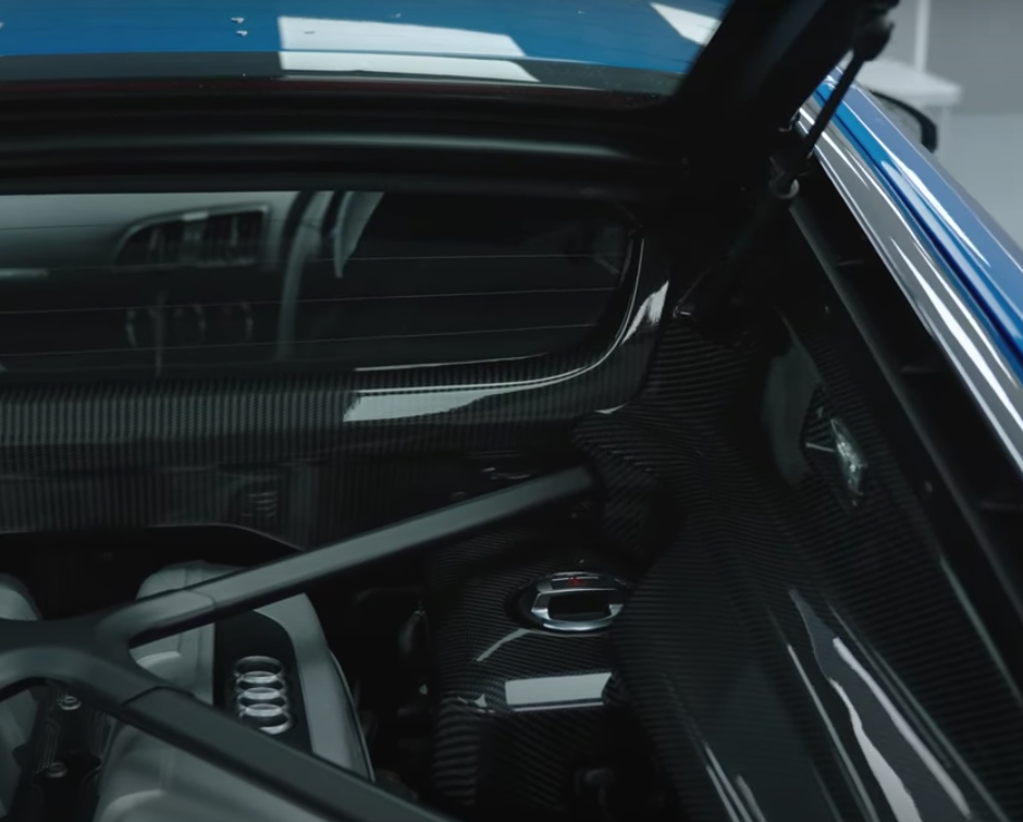 Audi R8 Engine Bay Carbon Fiber Kit 7-Piece | Audi R8 Gen 2 Parts ...