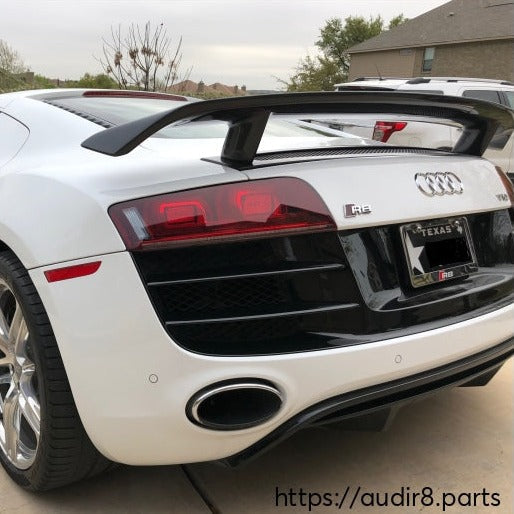 Audi R8 GT Wing Carbon Fiber | GT-Style R8 Wing 1-Inch Higher – AUTOBUNCH®