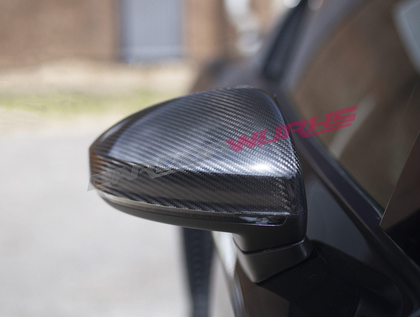 MIRRORS IN CARBON FIBER / FITS AUDI R8 GEN 2