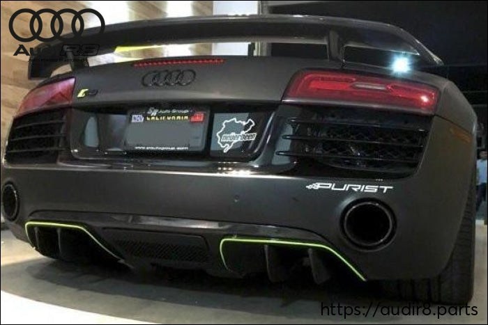 Audi R8 V10 Rear Diffuser | Gen 1 Audi R8 Parts V10-Style – AUTOBUNCH®