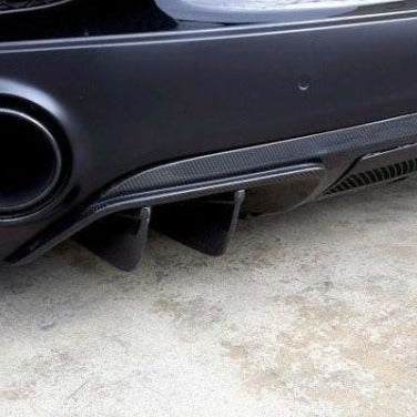 V10-Style Rear Diffuser Face-Lift / Fits R8 V8/v10 Coupe & Spyder 2013-2015