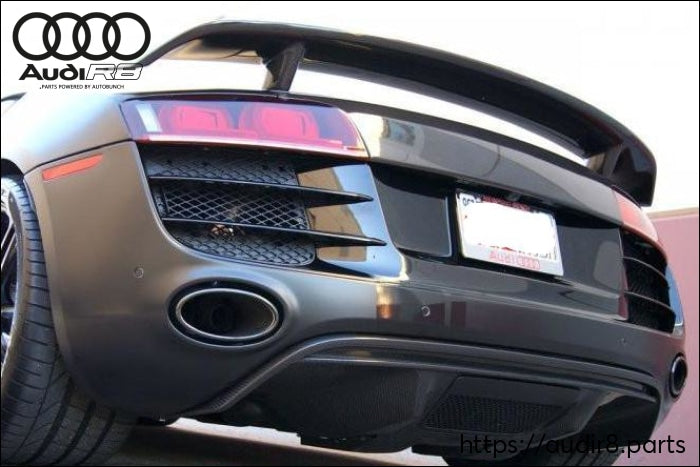 Factory-Style V10 Rear Diffuser / Gen 1 R8 V10 Coupe & Spyder 2009-2012