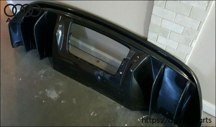 Audi R8 Diffuser with Fins | Gen 1 Audi R8 V10 Rear Diffuser – AUTOBUNCH®